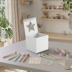 Box Cuadrada con Visor Estrella SD
